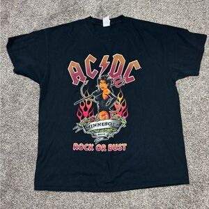 AC/DC concert shirt XL